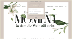 Desktop Screenshot of hochzeitsfotografin.eu